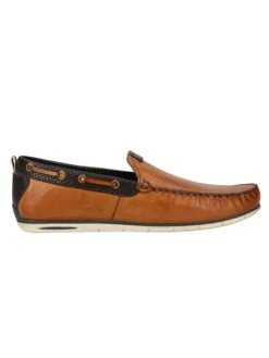 Bugatti Leren Mocassins Cognackleurig -Gstar Kleding Winkel bugatti leren mocassins cognackleurig 2
