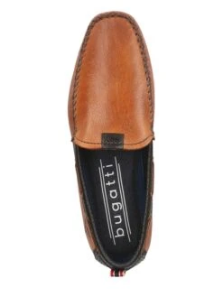 Bugatti Leren Mocassins Cognackleurig -Gstar Kleding Winkel bugatti leren mocassins cognackleurig 4
