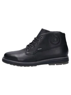 Bugatti Leren Veterschoenen Zwart -Gstar Kleding Winkel bugatti leren veterschoenen zwart 1