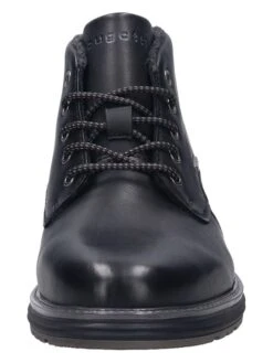 Bugatti Leren Veterschoenen Zwart -Gstar Kleding Winkel bugatti leren veterschoenen zwart 3