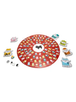 Behendigheidsspel "Katten In Hoeden" - Vanaf 3 Jaar -Gstar Kleding Winkel buitenspeel behendigheidsspel katten in hoeden vanaf 3 jaar 3