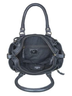 Leren Schoudertas "Jackie" Zwart - (B)27 X (H)25 X (D)15 Cm -Gstar Kleding Winkel bull and hunt leren schoudertas jackie zwart b 27 x h 25 x d 15 cm 3