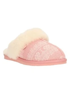 Bullboxer Pantoffels Lichtroze/crème -Gstar Kleding Winkel bullboxer pantoffels lichtroze creme 1