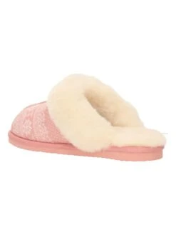 Bullboxer Pantoffels Lichtroze/crème -Gstar Kleding Winkel bullboxer pantoffels lichtroze creme 3