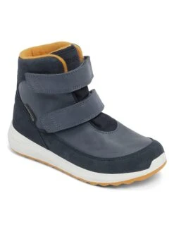 Bundgaard Leren Boots "Daniel" Donkerblauw