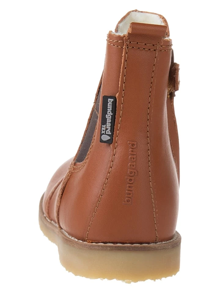 Bundgaard Leren Enkelboots "Caja" Camel 5 Bundgaard Leren Enkelboots "Caja" Camel - Afbeelding 3