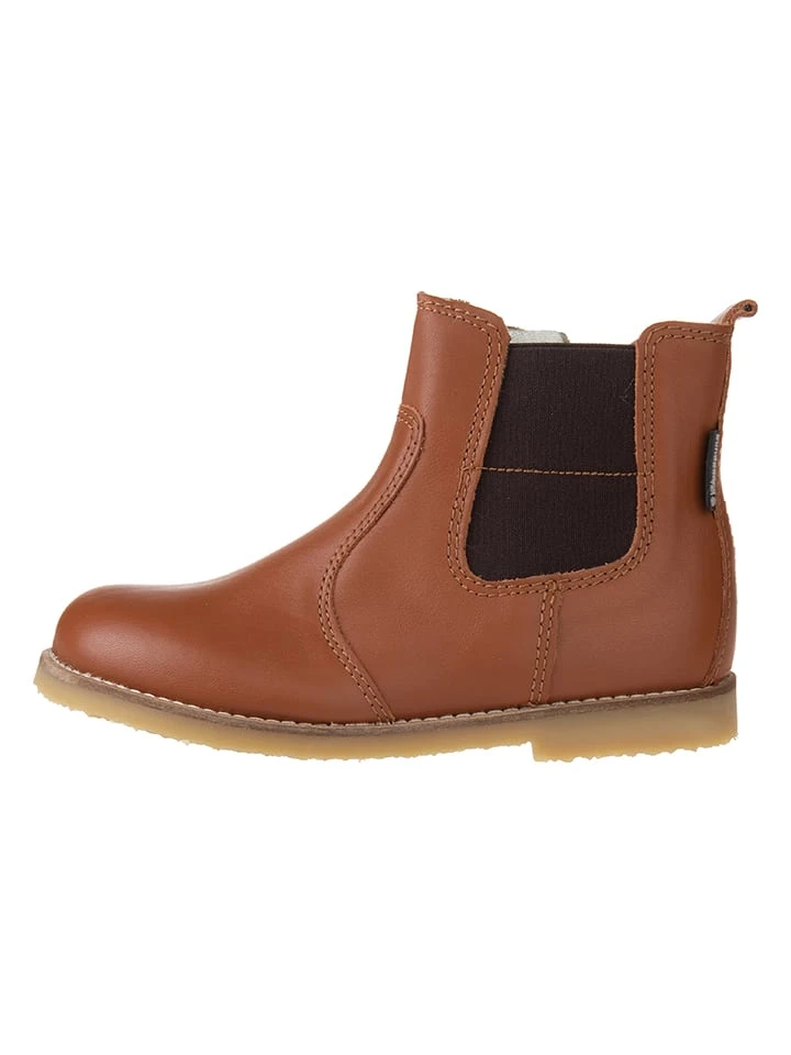 Bundgaard Leren Enkelboots "Caja" Camel 3 Bundgaard Leren Enkelboots "Caja" Camel