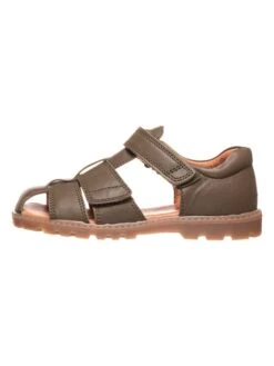 Bundgaard Leren Enkelsandalen "Tritu II" Kaki