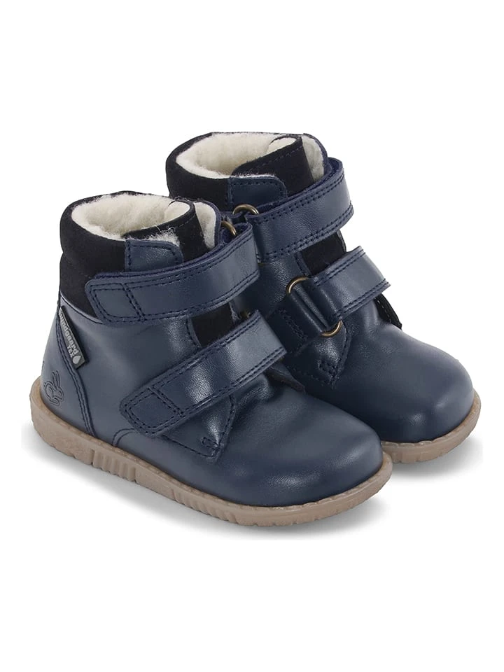 Bundgaard Leren Winterboots "Rabbit" Donkerblauw 3 Bundgaard Leren Winterboots "Rabbit" Donkerblauw