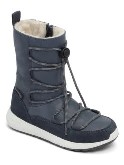 Bundgaard Leren Winterlaarzen "Diana" Donkerblauw