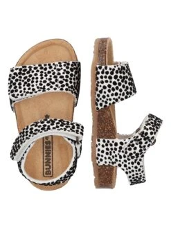 Sandalen Wit/zwart -Gstar Kleding Winkel bunniesjr sandalen wit zwart 2