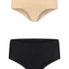Bye Bra 2-delige Set: Hipsters Nude/zwart -Gstar Kleding Winkel bye bra 2 delige set hipsters nude zwart