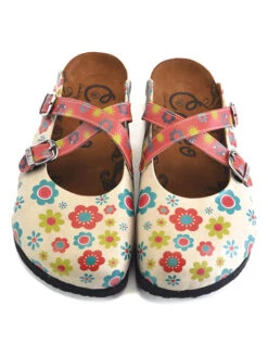 Clogs Crème/meerkleurig -Gstar Kleding Winkel calceo clogs creme meerkleurig 1