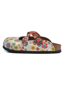 Clogs Crème/meerkleurig -Gstar Kleding Winkel calceo clogs creme meerkleurig 2