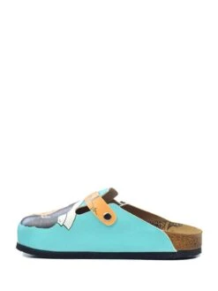 Clogs Turquoise/meerkleurig -Gstar Kleding Winkel calceo clogs turquoise meerkleurig 2
