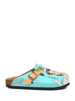 Clogs Turquoise/meerkleurig -Gstar Kleding Winkel calceo clogs turquoise meerkleurig 3