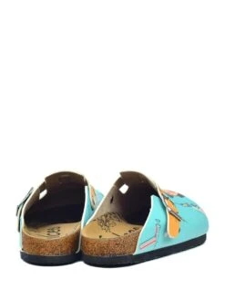 Clogs Turquoise/meerkleurig -Gstar Kleding Winkel calceo clogs turquoise meerkleurig 4