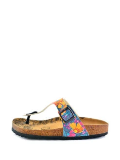 Teenslippers Blauw/meerkleurig -Gstar Kleding Winkel calceo teenslippers blauw meerkleurig 1