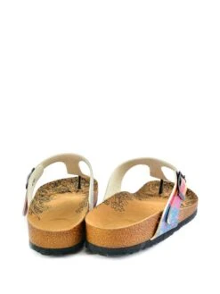 Teenslippers Blauw/meerkleurig -Gstar Kleding Winkel calceo teenslippers blauw meerkleurig 4