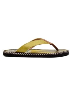 Teenslippers Geel/meerkleurig -Gstar Kleding Winkel calceo teenslippers geel meerkleurig 3