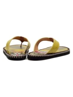 Teenslippers Geel/meerkleurig -Gstar Kleding Winkel calceo teenslippers geel meerkleurig 5