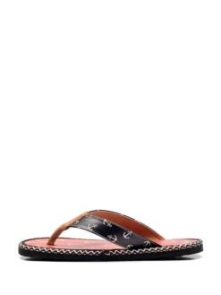 Teenslippers Rood/bruin -Gstar Kleding Winkel calceo teenslippers rood bruin 2