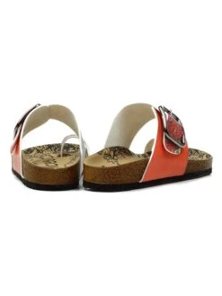 Teenslippers Rood/oranje/meerkleurig -Gstar Kleding Winkel calceo teenslippers rood oranje meerkleurig 4