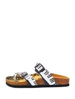 Teenslippers Wit/donkerblauw -Gstar Kleding Winkel calceo teenslippers wit donkerblauw 2