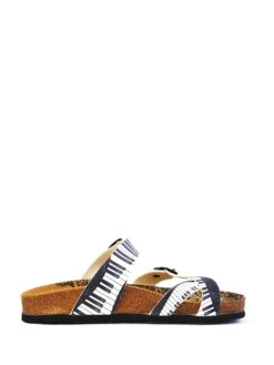 Teenslippers Wit/donkerblauw -Gstar Kleding Winkel calceo teenslippers wit donkerblauw 3