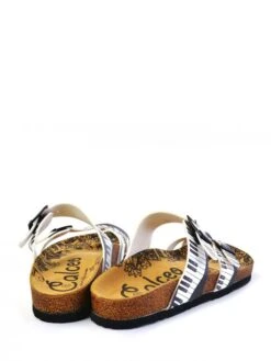 Teenslippers Wit/donkerblauw -Gstar Kleding Winkel calceo teenslippers wit donkerblauw 4