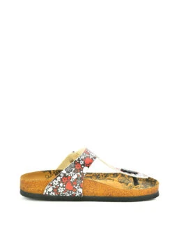 Teenslippers Zwart/rood/wit -Gstar Kleding Winkel calceo teenslippers zwart rood wit 3