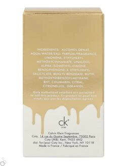 Calvin Klein Ck One Gold - Eau De Toilette, 50 Ml -Gstar Kleding Winkel calvin klein ck one gold eau de toilette 50 ml 4