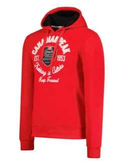Hoodie "Garleak" Rood -Gstar Kleding Winkel canadian peak hoodie garleak rood 1