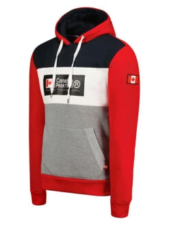 Hoodie "Golemeak" Rood/meerkleurig -Gstar Kleding Winkel canadian peak hoodie golemeak rood meerkleurig 2