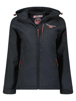 Softshelljas "Tacereak" Zwart