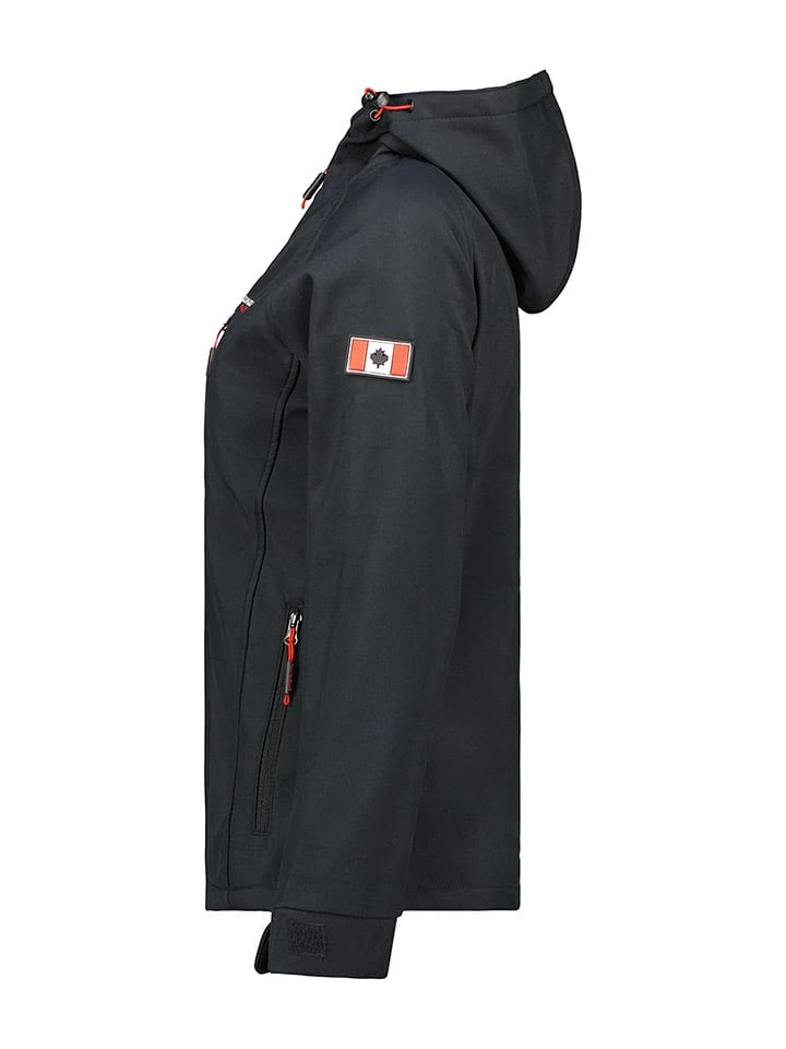 Softshelljas "Tacereak" Zwart 6 Softshelljas "Tacereak" Zwart - Afbeelding 4