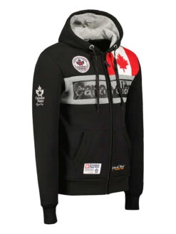 Sweatvest "Flashy" Zwart -Gstar Kleding Winkel canadian peak sweatvest flashy zwart 2