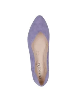 Caprice Leren Ballerina's "Alisa" Lila -Gstar Kleding Winkel caprice leren ballerinas alisa lila 4