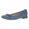 Caprice Leren Ballerina's "Vanny" Blauw -Gstar Kleding Winkel caprice leren ballerinas vanny blauw