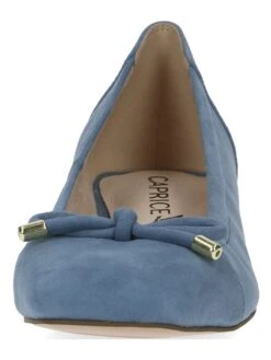 Caprice Leren Ballerina's "Vanny" Blauw -Gstar Kleding Winkel caprice leren ballerinas vanny blauw 3