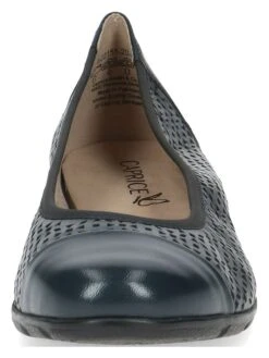 Caprice Leren Ballerina's "Vivian" Donkerblauw -Gstar Kleding Winkel caprice leren ballerinas vivian donkerblauw 3