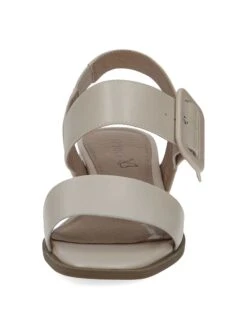 Caprice Leren Haksandalen "Siena" Crème -Gstar Kleding Winkel caprice leren haksandalen siena creme 3