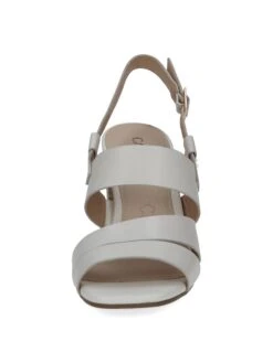 Caprice Leren Haksandalen " Sydney" Wit -Gstar Kleding Winkel caprice leren haksandalen sydney wit 3