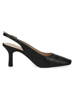 Caprice Leren Pumps "Venezia" Zwart