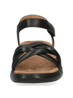 Caprice Leren Sandalen "Scarlet" Zwart -Gstar Kleding Winkel caprice leren sandalen scarlet zwart 3