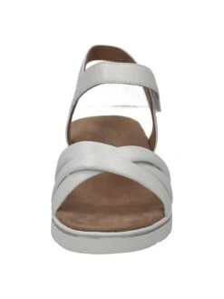 Caprice Leren Sleehaksandalen "Mulan" Wit -Gstar Kleding Winkel caprice leren sleehaksandalen mulan wit 3