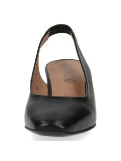Caprice Leren Slingpumps "Nina" Zwart -Gstar Kleding Winkel caprice leren slingpumps nina zwart 3