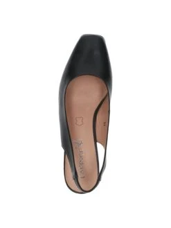 Caprice Leren Slingpumps "Nina" Zwart -Gstar Kleding Winkel caprice leren slingpumps nina zwart 4