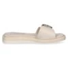 Caprice Leren Slippers "Shakira" Crème -Gstar Kleding Winkel caprice leren slippers shakira creme