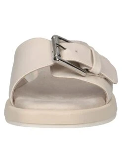 Caprice Leren Slippers "Shakira" Crème -Gstar Kleding Winkel caprice leren slippers shakira creme 3